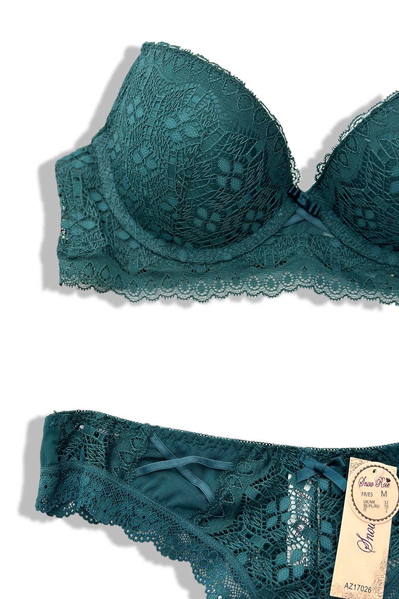 Ensemble bonnet avec soutien-gorge et string C/AZ17026C