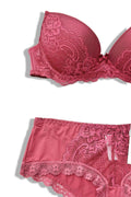 Set met C-cup BH + slipje/AZ16019 | Rood | INTIMI