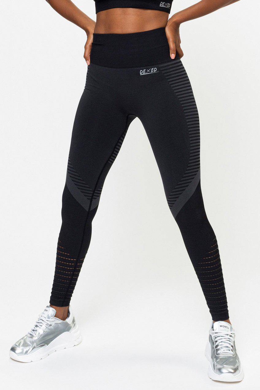 Ensemble complet de leggings de sport | Soutien-gorge Euphoria noir