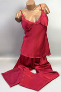 Pyjama set met tanktop en lange broek van imitatiesatijn ⎸ INTIMI