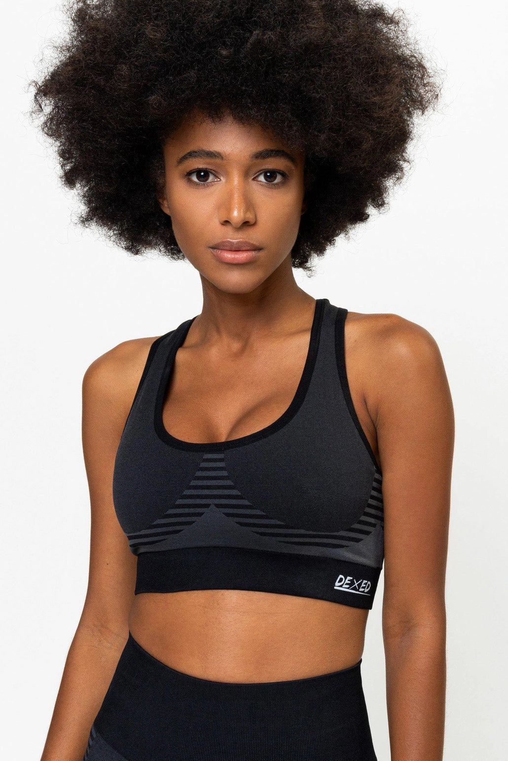 Ensemble complet de leggings de sport | Soutien-gorge Euphoria noir