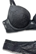 Ensemble soutien-gorge et string B/AZ17012 Noir