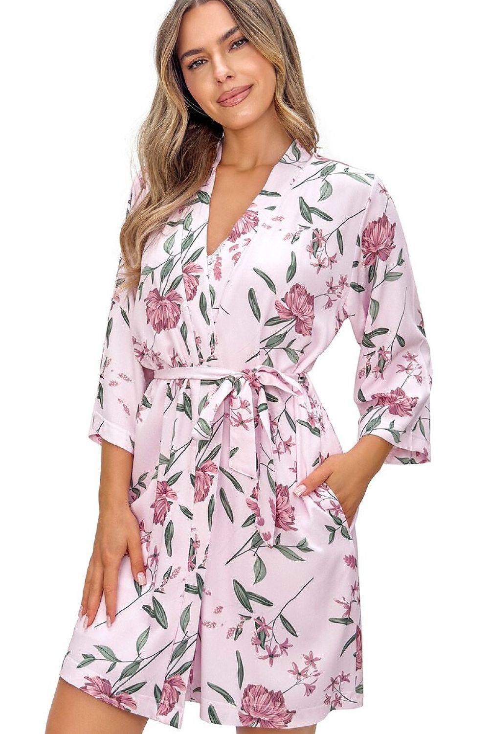  Korte ochtendjas model 228618 Donna 